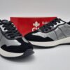 rieker femme gris argent noir