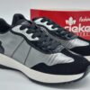 rieker femme gris argent noir