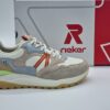 RIEKER RÉVOLUTION Femme Sneakers cuir lacet multi couleur