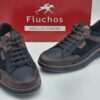 FLUCHOS Homme Derbys lacets Noir Marron